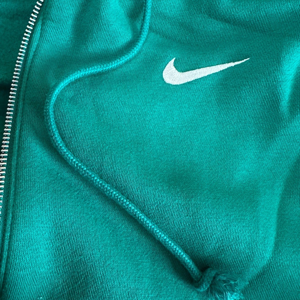 Nike Sportswear Phoenix Full Zip Hoodie in Green Women’s Size Medium - Picture 6 of 7